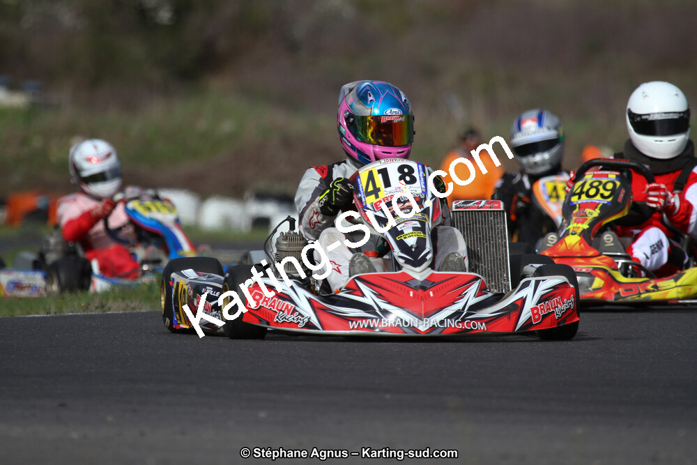 07 & 08/04/2018 : 2ème manche du Championnat du Sud 2018 à Ganges (Photos Stéphane Agnus) 2018 — karting