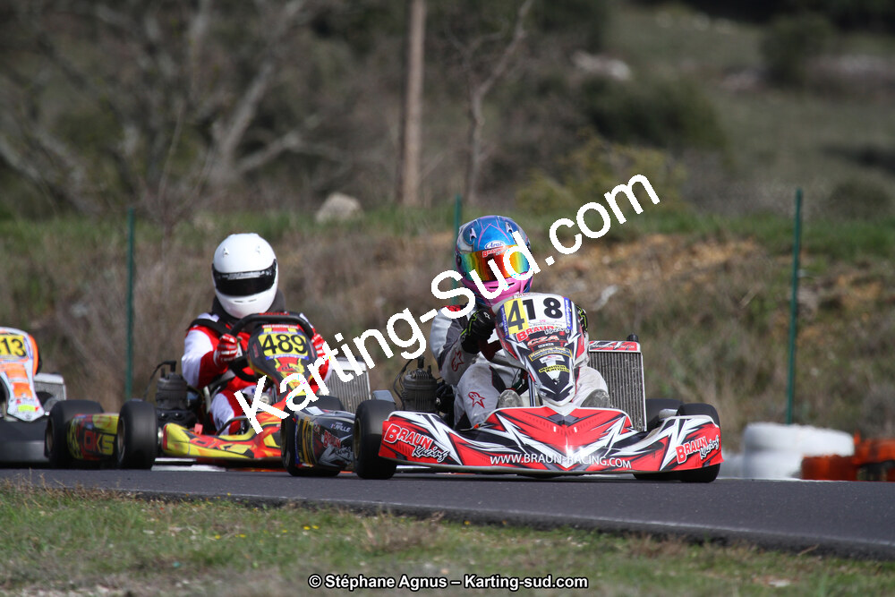07 & 08/04/2018 : 2ème manche du Championnat du Sud 2018 à Ganges (Photos Stéphane Agnus) 2018 — karting