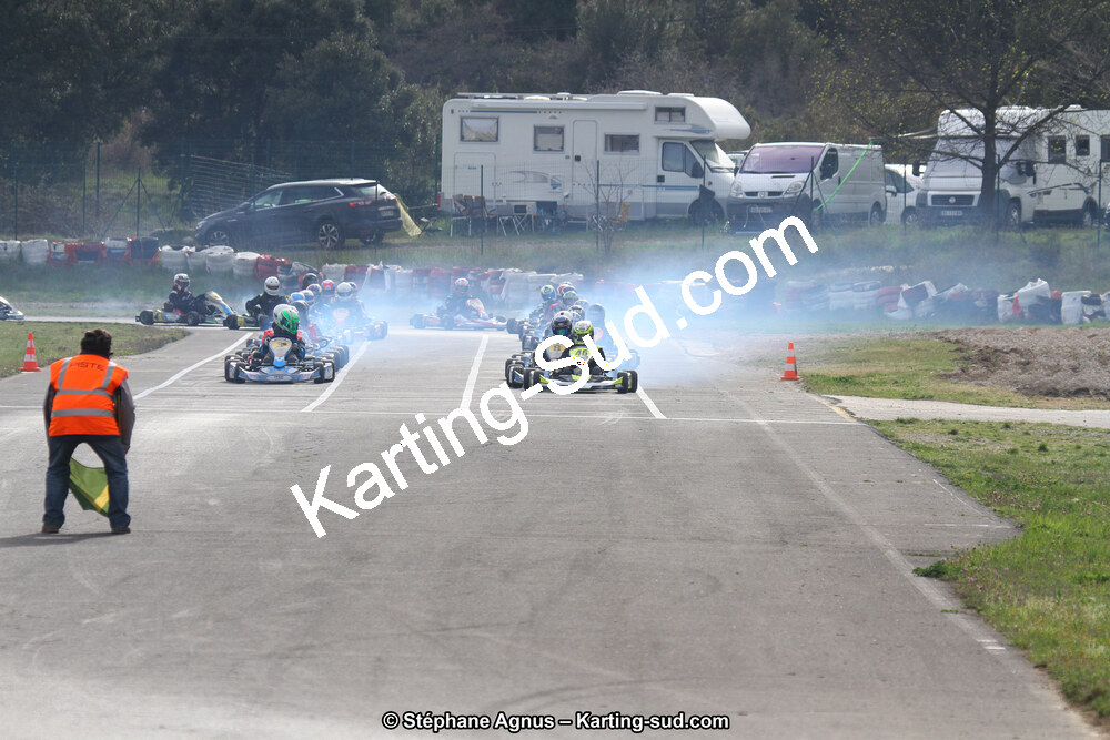 07 & 08/04/2018 : 2ème manche du Championnat du Sud 2018 à Ganges (Photos Stéphane Agnus) 2018 — karting