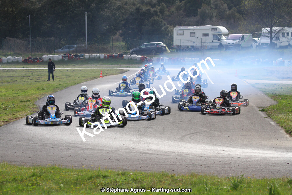 07 & 08/04/2018 : 2ème manche du Championnat du Sud 2018 à Ganges (Photos Stéphane Agnus) 2018 — karting
