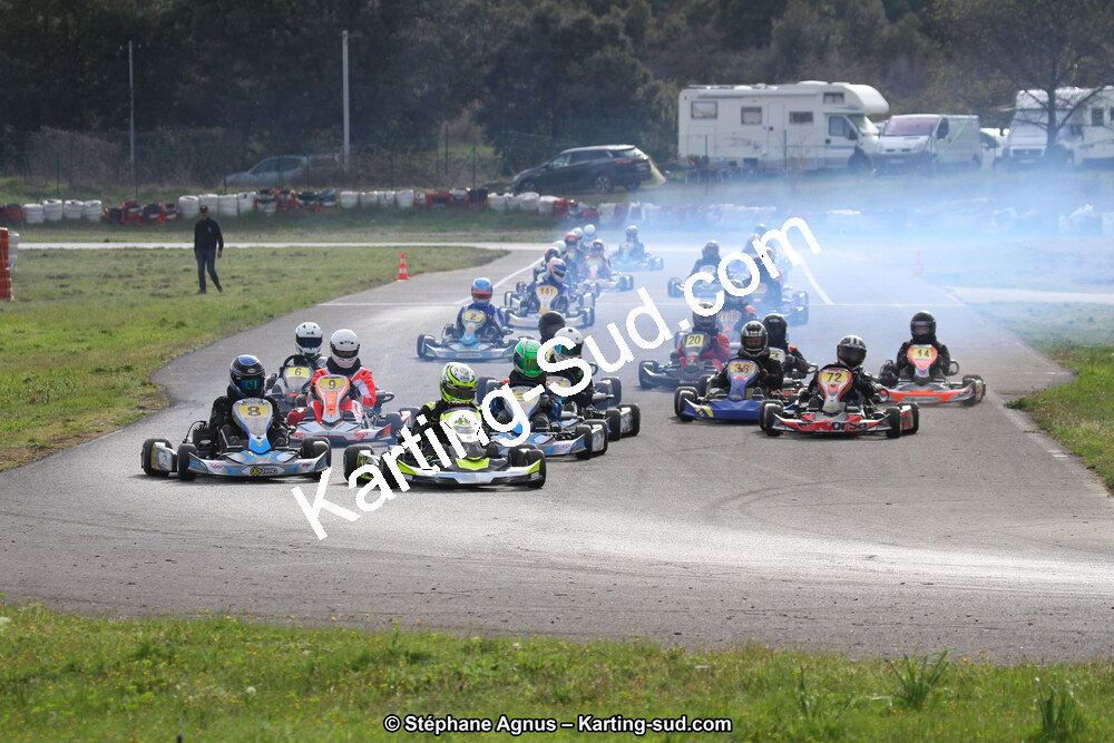 07 & 08/04/2018 : 2ème manche du Championnat du Sud 2018 à Ganges (Photos Stéphane Agnus) 2018 — karting