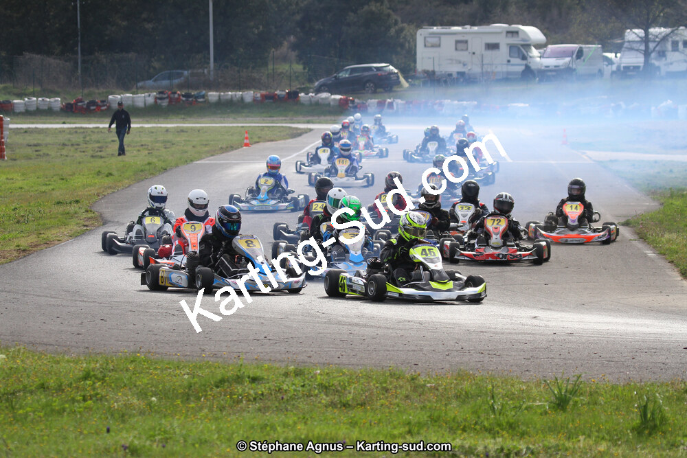 07 & 08/04/2018 : 2ème manche du Championnat du Sud 2018 à Ganges (Photos Stéphane Agnus) 2018 — karting