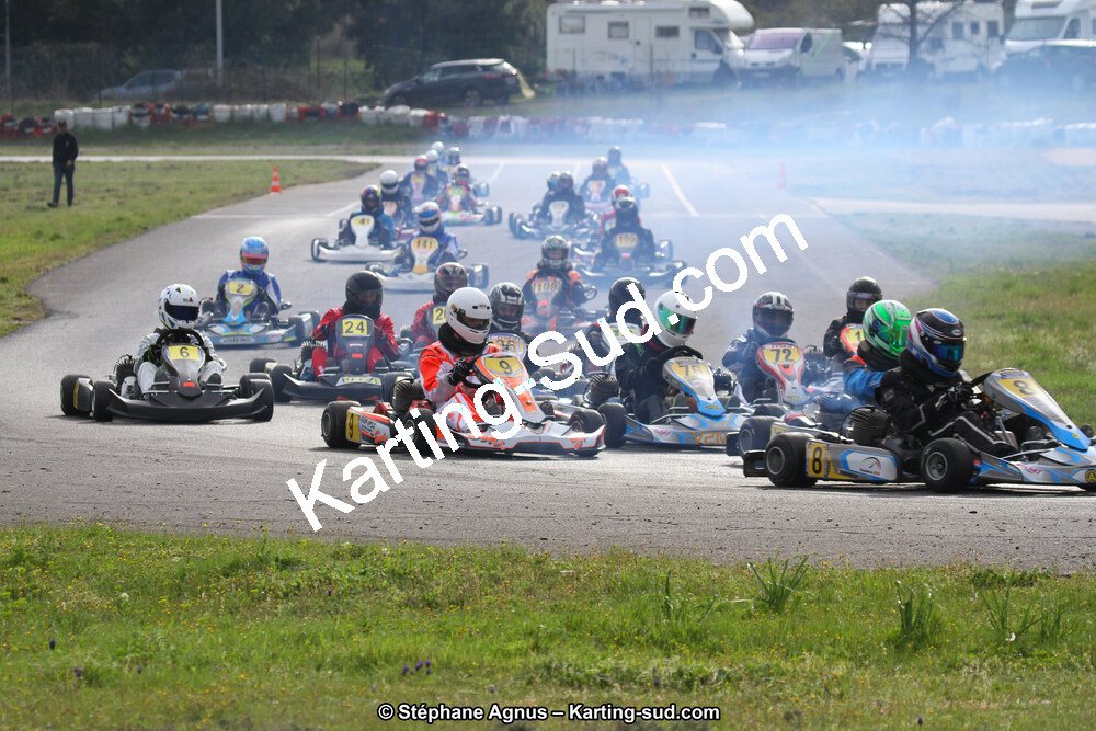 07 & 08/04/2018 : 2ème manche du Championnat du Sud 2018 à Ganges (Photos Stéphane Agnus) 2018 — karting