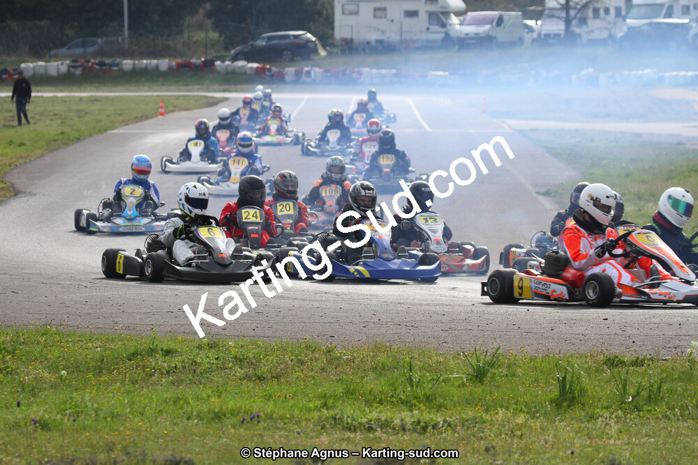 07 & 08/04/2018 : 2ème manche du Championnat du Sud 2018 à Ganges (Photos Stéphane Agnus) 2018 — karting