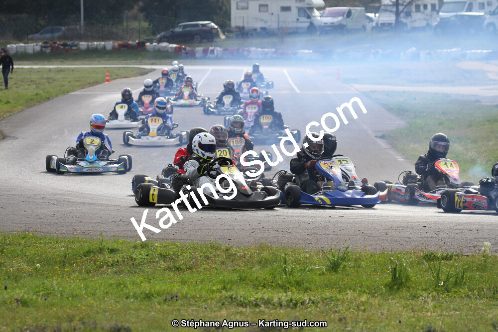 07 & 08/04/2018 : 2ème manche du Championnat du Sud 2018 à Ganges (Photos Stéphane Agnus) 2018 — karting