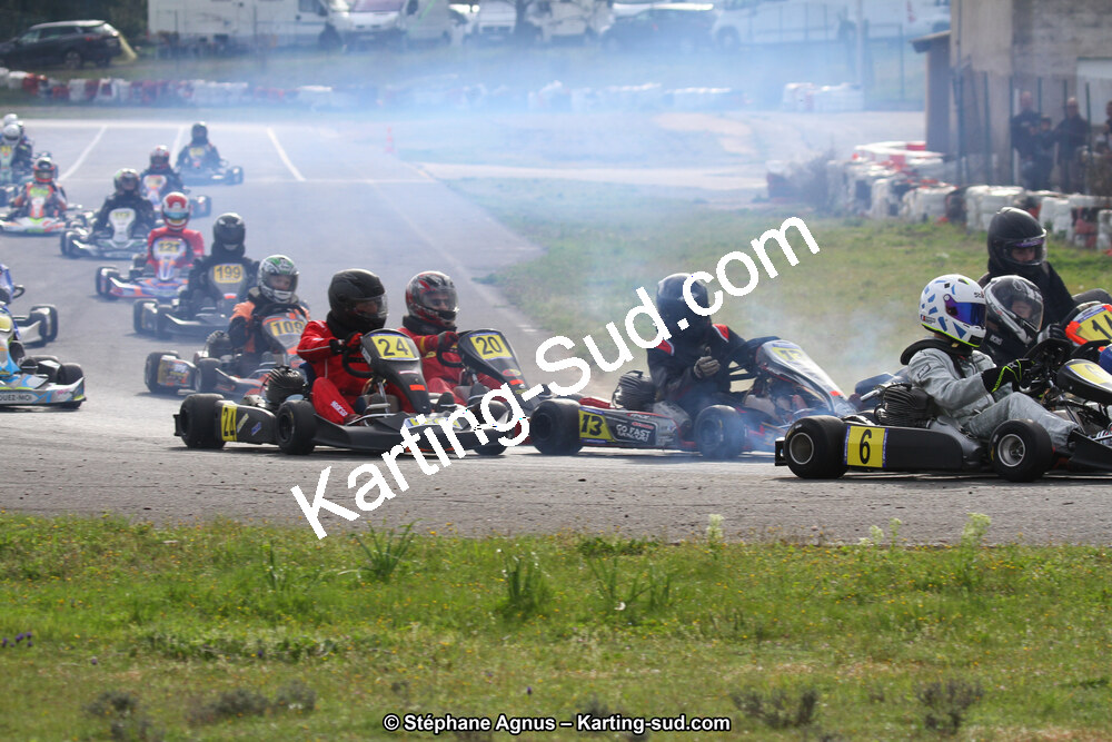 07 & 08/04/2018 : 2ème manche du Championnat du Sud 2018 à Ganges (Photos Stéphane Agnus) 2018 — karting
