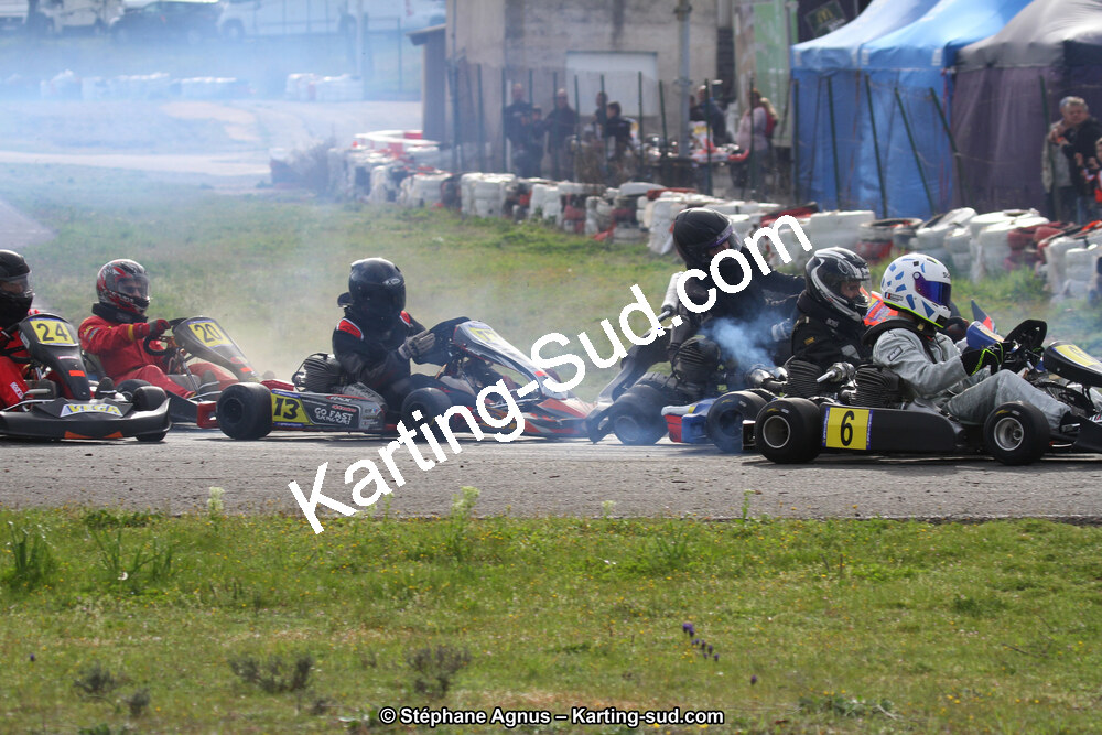 07 & 08/04/2018 : 2ème manche du Championnat du Sud 2018 à Ganges (Photos Stéphane Agnus) 2018 — karting