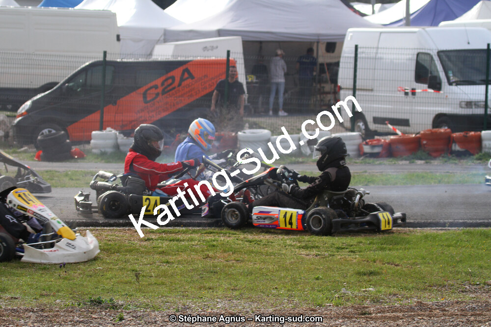 07 & 08/04/2018 : 2ème manche du Championnat du Sud 2018 à Ganges (Photos Stéphane Agnus) 2018 — karting