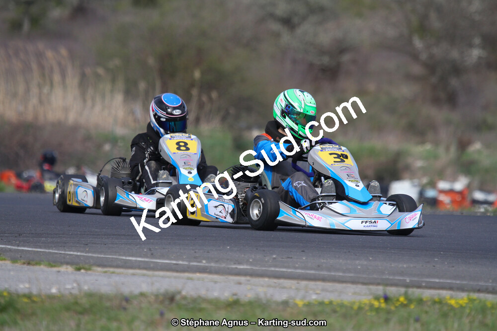 07 & 08/04/2018 : 2ème manche du Championnat du Sud 2018 à Ganges (Photos Stéphane Agnus) 2018 — karting