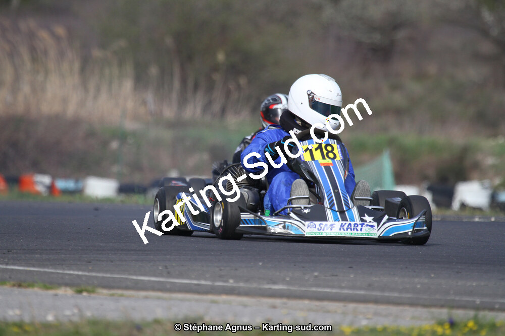 07 & 08/04/2018 : 2ème manche du Championnat du Sud 2018 à Ganges (Photos Stéphane Agnus) 2018 — karting