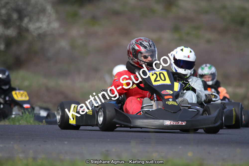 07 & 08/04/2018 : 2ème manche du Championnat du Sud 2018 à Ganges (Photos Stéphane Agnus) 2018 — karting