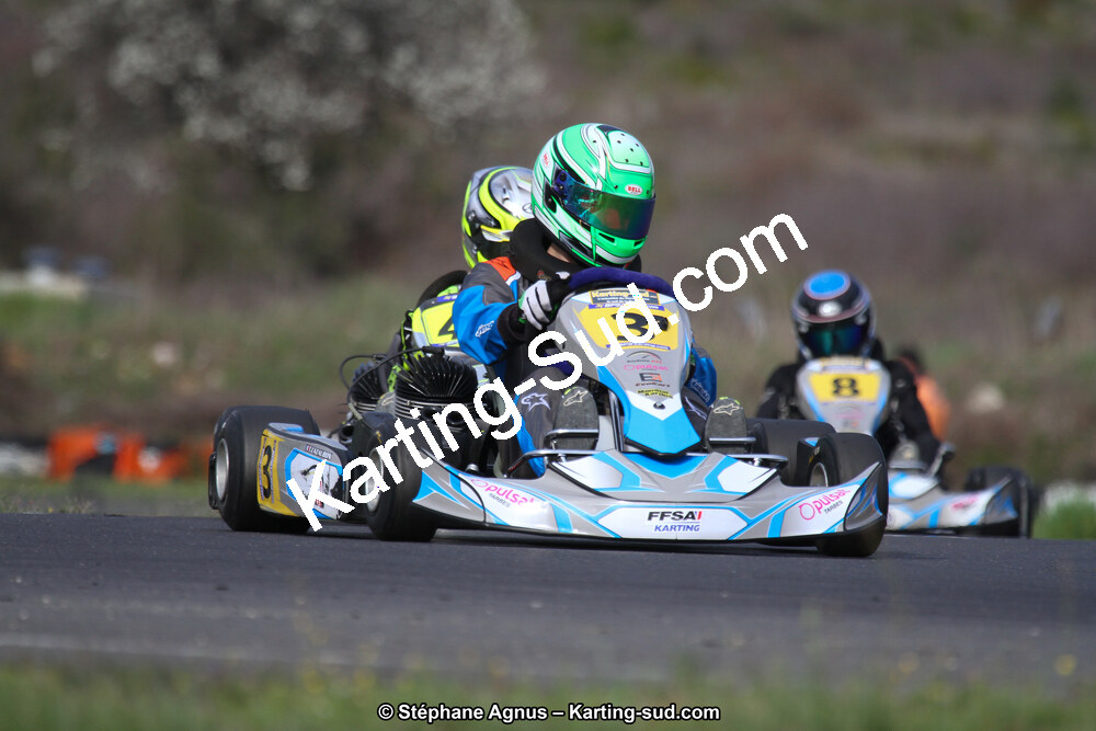 07 & 08/04/2018 : 2ème manche du Championnat du Sud 2018 à Ganges (Photos Stéphane Agnus) 2018 — karting