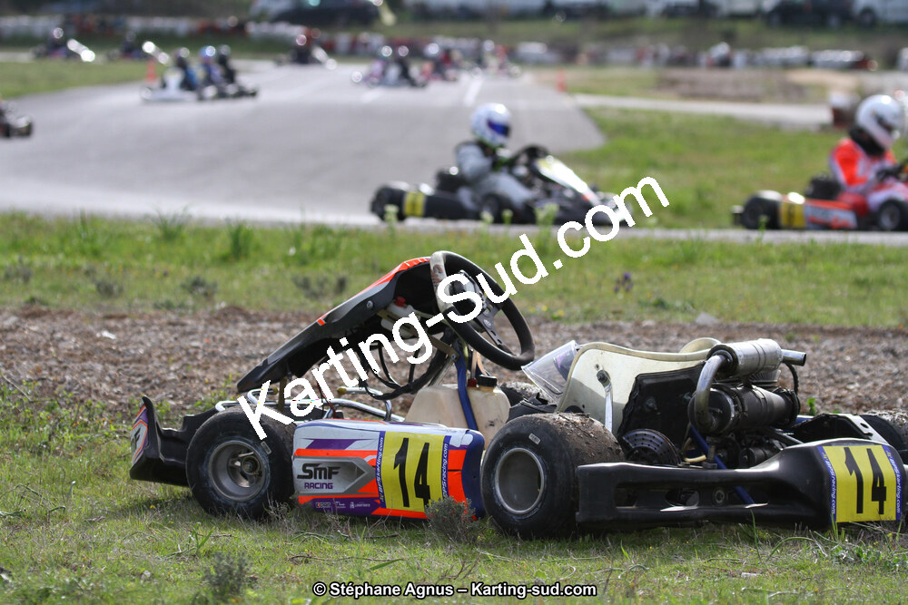 07 & 08/04/2018 : 2ème manche du Championnat du Sud 2018 à Ganges (Photos Stéphane Agnus) 2018 — karting