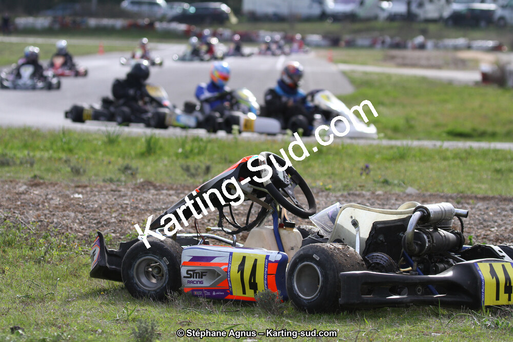 07 & 08/04/2018 : 2ème manche du Championnat du Sud 2018 à Ganges (Photos Stéphane Agnus) 2018 — karting