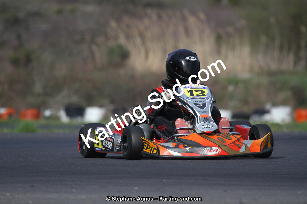 07 & 08/04/2018 : 2ème manche du Championnat du Sud 2018 à Ganges (Photos Stéphane Agnus) 2018 — karting