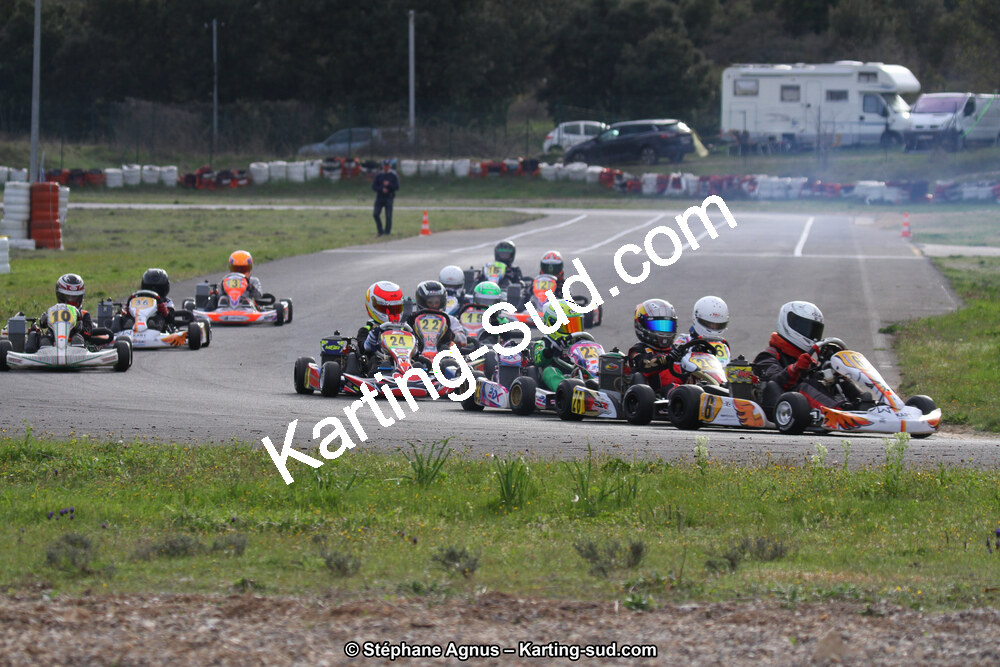 07 & 08/04/2018 : 2ème manche du Championnat du Sud 2018 à Ganges (Photos Stéphane Agnus) 2018 — karting