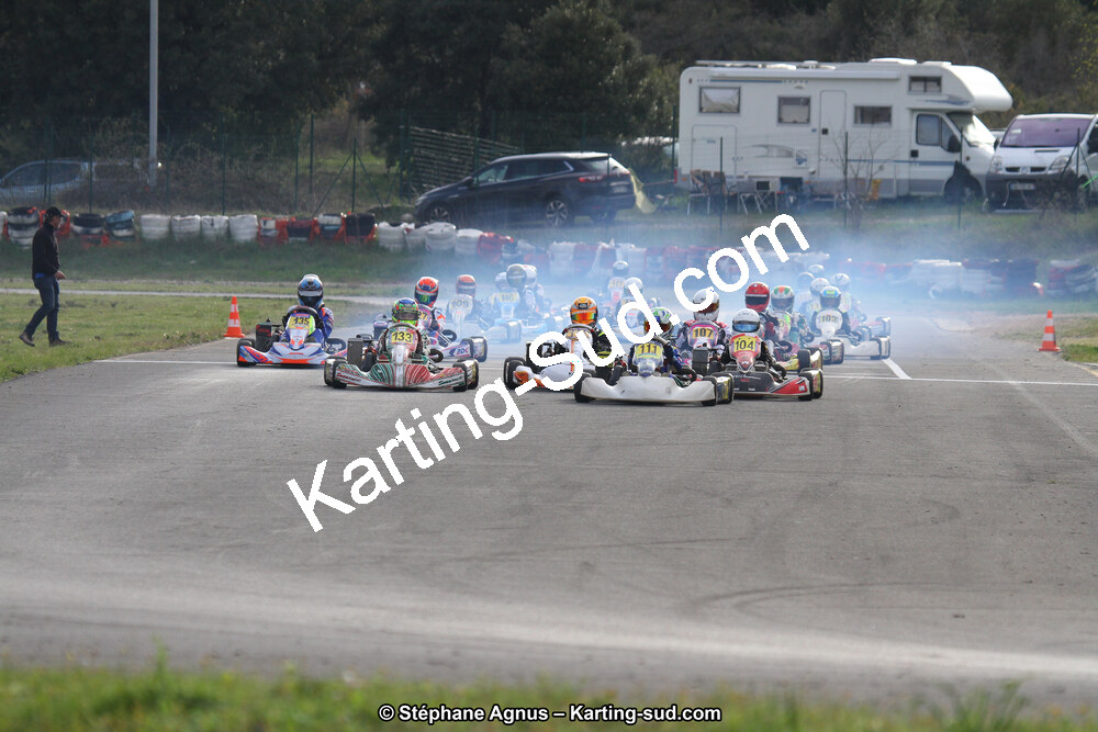 07 & 08/04/2018 : 2ème manche du Championnat du Sud 2018 à Ganges (Photos Stéphane Agnus) 2018 — karting