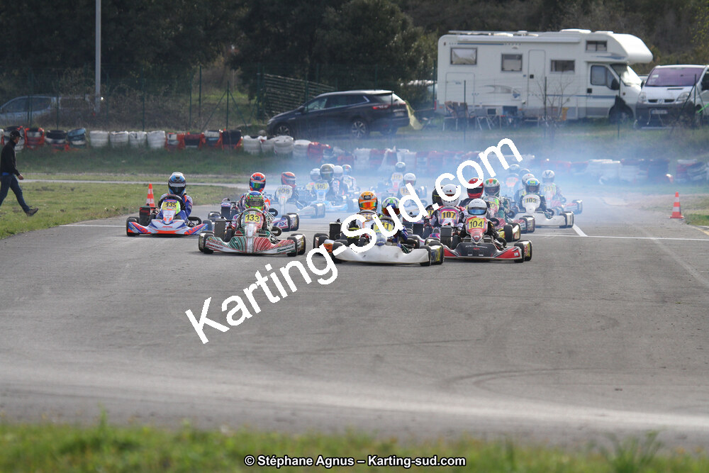 07 & 08/04/2018 : 2ème manche du Championnat du Sud 2018 à Ganges (Photos Stéphane Agnus) 2018 — karting