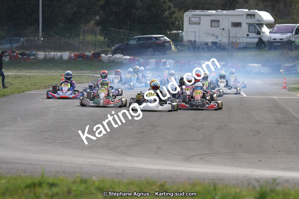 07 & 08/04/2018 : 2ème manche du Championnat du Sud 2018 à Ganges (Photos Stéphane Agnus) 2018 — karting