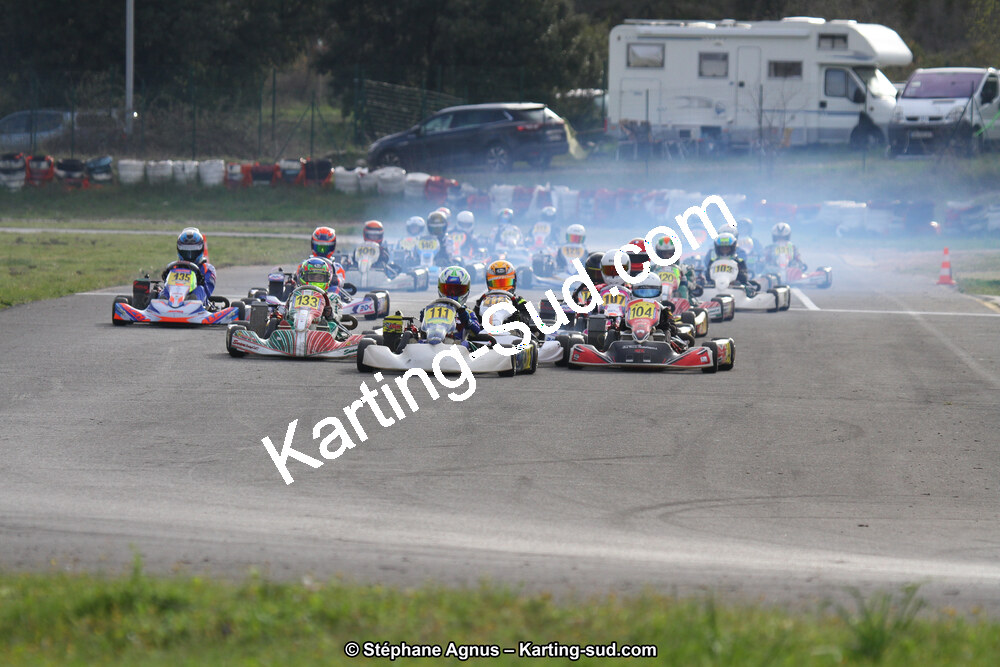 07 & 08/04/2018 : 2ème manche du Championnat du Sud 2018 à Ganges (Photos Stéphane Agnus) 2018 — karting