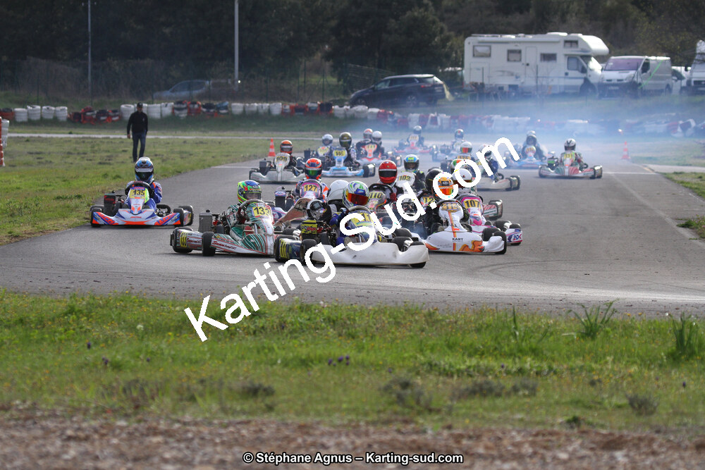 07 & 08/04/2018 : 2ème manche du Championnat du Sud 2018 à Ganges (Photos Stéphane Agnus) 2018 — karting