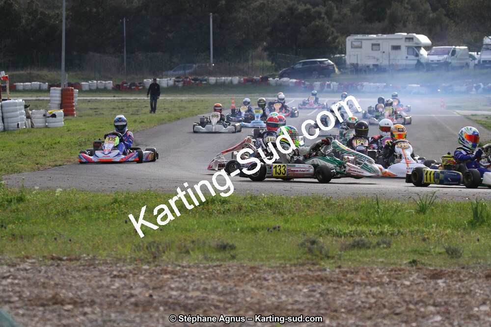 07 & 08/04/2018 : 2ème manche du Championnat du Sud 2018 à Ganges (Photos Stéphane Agnus) 2018 — karting