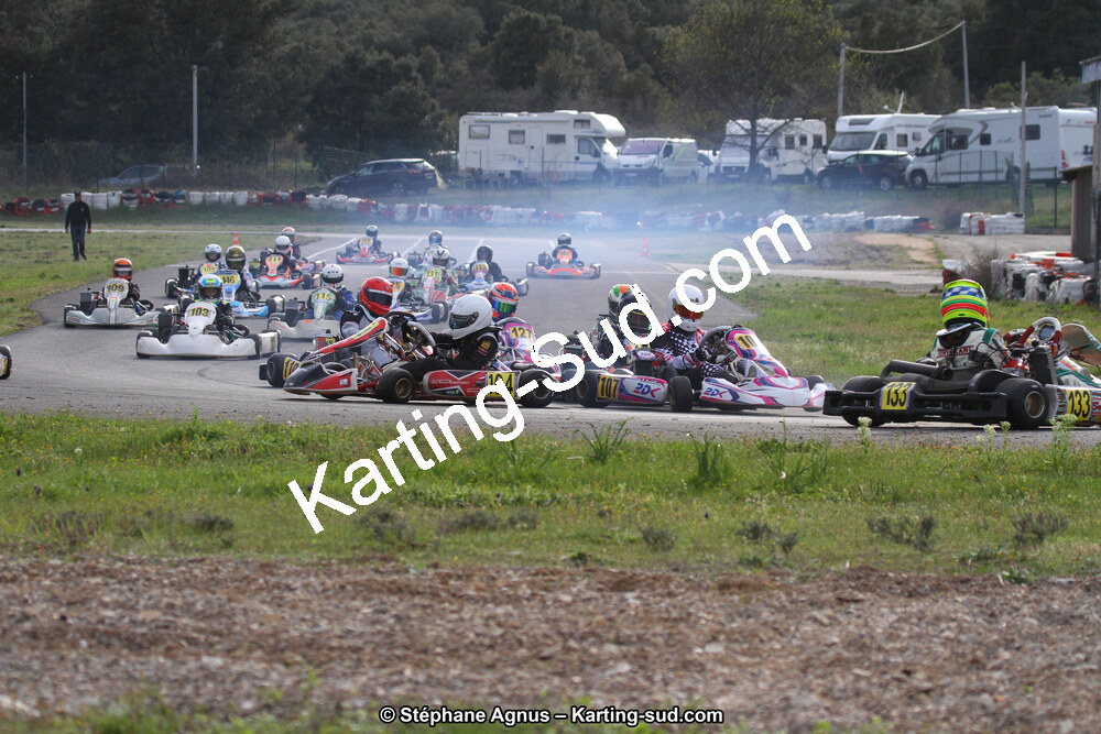 07 & 08/04/2018 : 2ème manche du Championnat du Sud 2018 à Ganges (Photos Stéphane Agnus) 2018 — karting