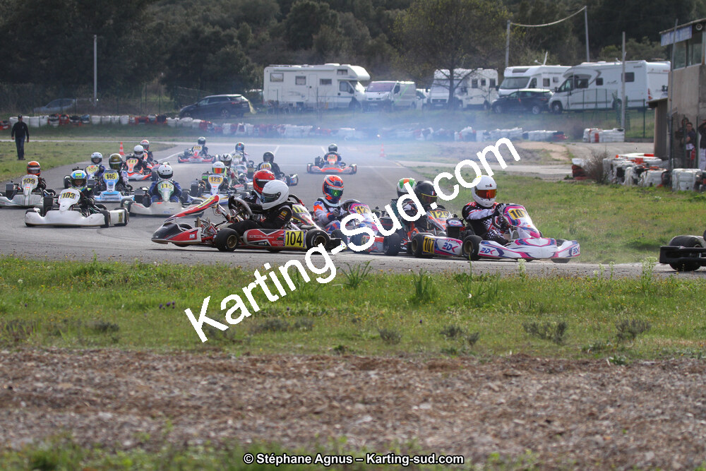 07 & 08/04/2018 : 2ème manche du Championnat du Sud 2018 à Ganges (Photos Stéphane Agnus) 2018 — karting