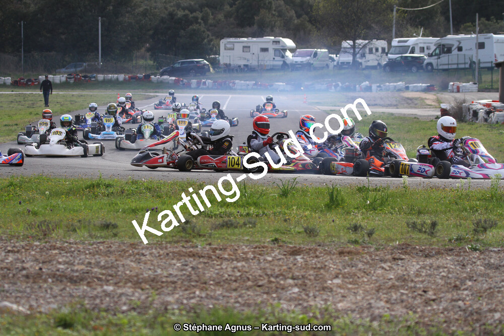 07 & 08/04/2018 : 2ème manche du Championnat du Sud 2018 à Ganges (Photos Stéphane Agnus) 2018 — karting