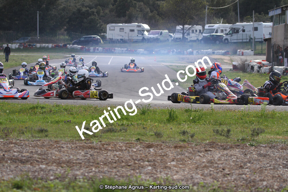 07 & 08/04/2018 : 2ème manche du Championnat du Sud 2018 à Ganges (Photos Stéphane Agnus) 2018 — karting