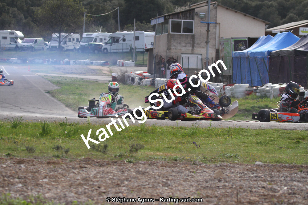 07 & 08/04/2018 : 2ème manche du Championnat du Sud 2018 à Ganges (Photos Stéphane Agnus) 2018 — karting