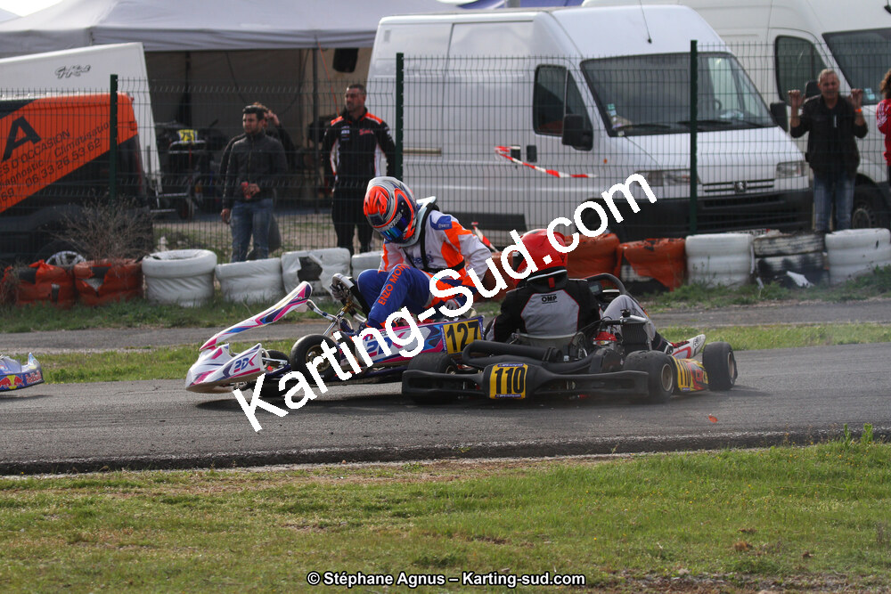07 & 08/04/2018 : 2ème manche du Championnat du Sud 2018 à Ganges (Photos Stéphane Agnus) 2018 — karting