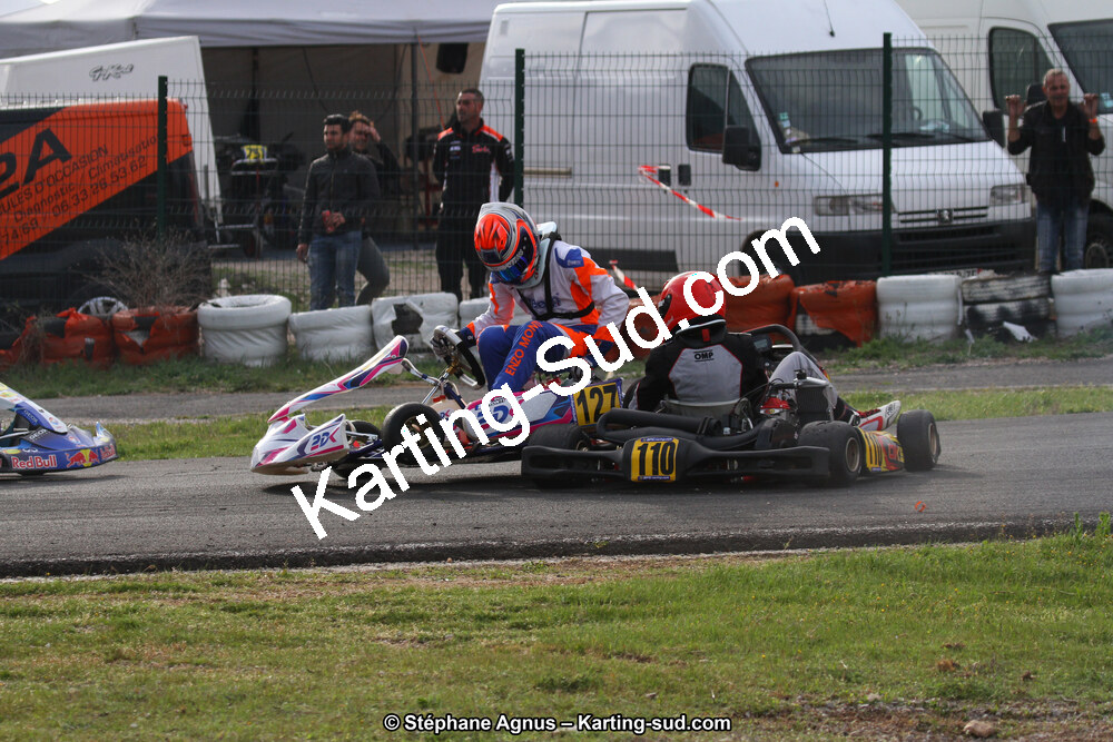 07 & 08/04/2018 : 2ème manche du Championnat du Sud 2018 à Ganges (Photos Stéphane Agnus) 2018 — karting