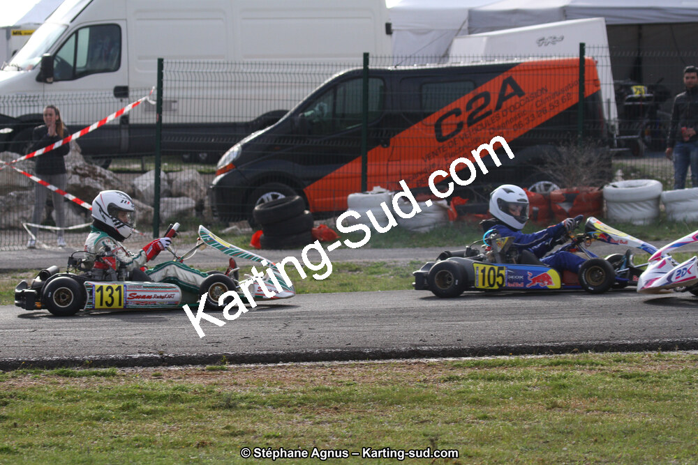 07 & 08/04/2018 : 2ème manche du Championnat du Sud 2018 à Ganges (Photos Stéphane Agnus) 2018 — karting