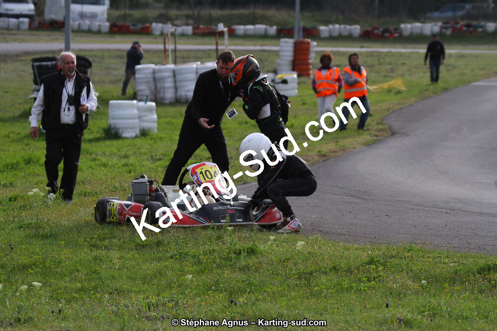 07 & 08/04/2018 : 2ème manche du Championnat du Sud 2018 à Ganges (Photos Stéphane Agnus) 2018 — karting