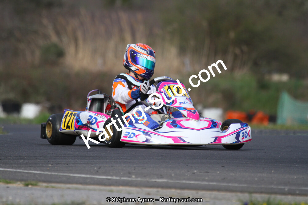 07 & 08/04/2018 : 2ème manche du Championnat du Sud 2018 à Ganges (Photos Stéphane Agnus) 2018 — karting
