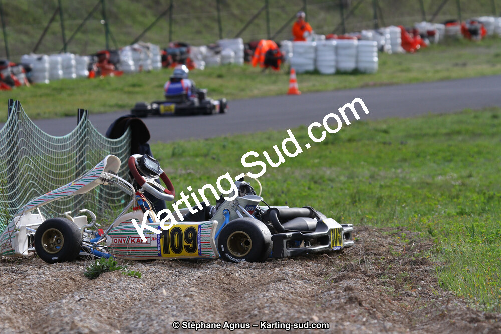 07 & 08/04/2018 : 2ème manche du Championnat du Sud 2018 à Ganges (Photos Stéphane Agnus) 2018 — karting