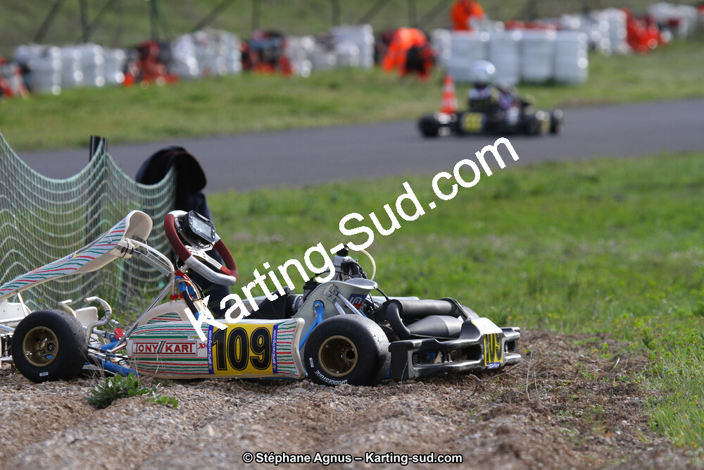 07 & 08/04/2018 : 2ème manche du Championnat du Sud 2018 à Ganges (Photos Stéphane Agnus) 2018 — karting