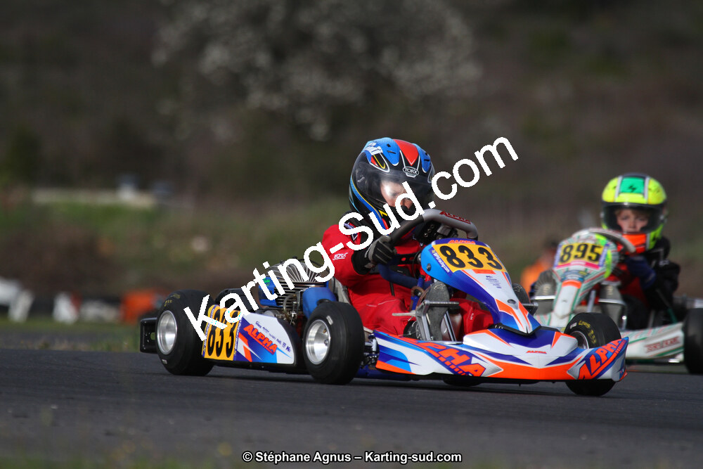 07 & 08/04/2018 : 2ème manche du Championnat du Sud 2018 à Ganges (Photos Stéphane Agnus) 2018 — karting