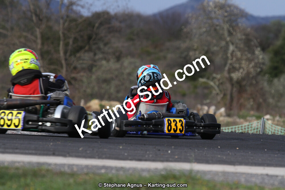 07 & 08/04/2018 : 2ème manche du Championnat du Sud 2018 à Ganges (Photos Stéphane Agnus) 2018 — karting