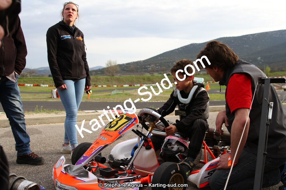 07 & 08/04/2018 : 2ème manche du Championnat du Sud 2018 à Ganges (Photos Stéphane Agnus) 2018 — karting
