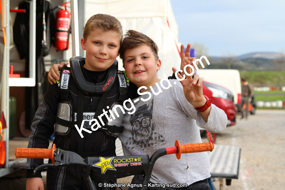 07 & 08/04/2018 : 2ème manche du Championnat du Sud 2018 à Ganges (Photos Stéphane Agnus) 2018 — karting