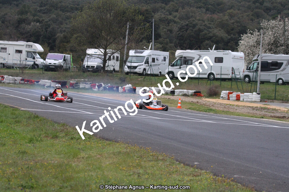 07 & 08/04/2018 : 2ème manche du Championnat du Sud 2018 à Ganges (Photos Stéphane Agnus) 2018 — karting