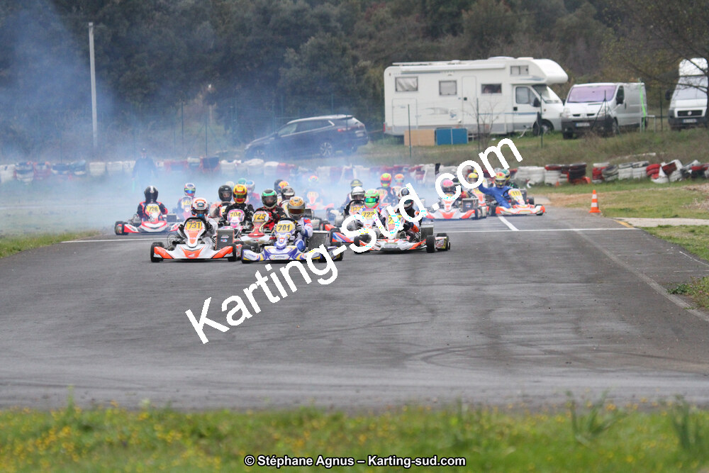 07 & 08/04/2018 : 2ème manche du Championnat du Sud 2018 à Ganges (Photos Stéphane Agnus) 2018 — karting