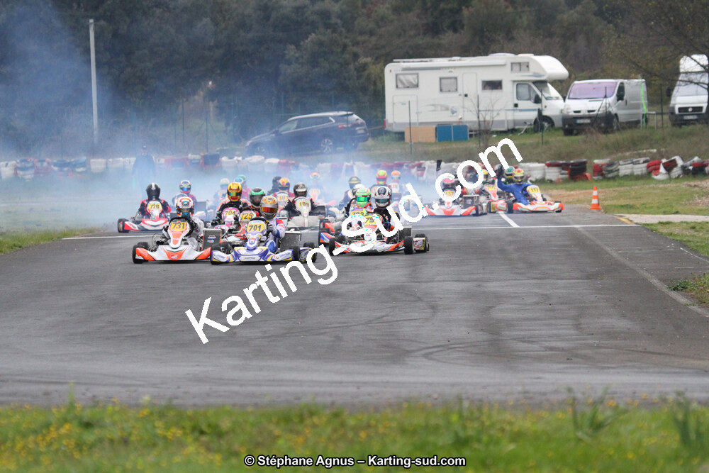 07 & 08/04/2018 : 2ème manche du Championnat du Sud 2018 à Ganges (Photos Stéphane Agnus) 2018 — karting