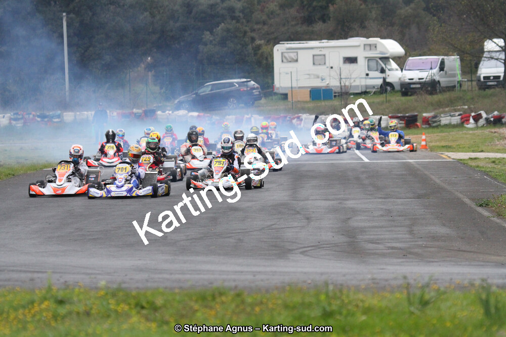 07 & 08/04/2018 : 2ème manche du Championnat du Sud 2018 à Ganges (Photos Stéphane Agnus) 2018 — karting