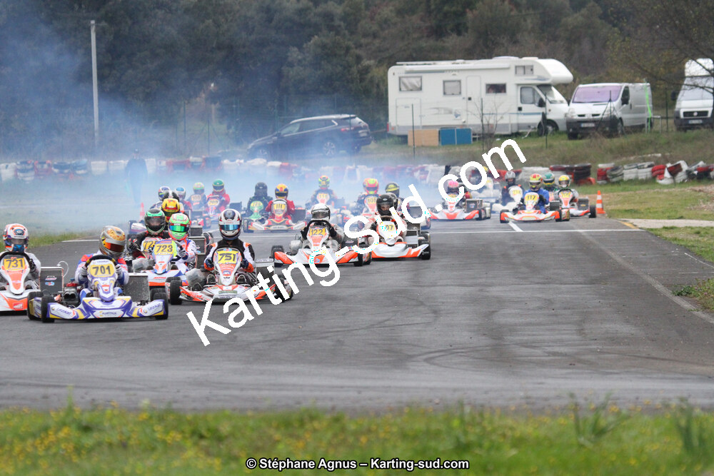 07 & 08/04/2018 : 2ème manche du Championnat du Sud 2018 à Ganges (Photos Stéphane Agnus) 2018 — karting