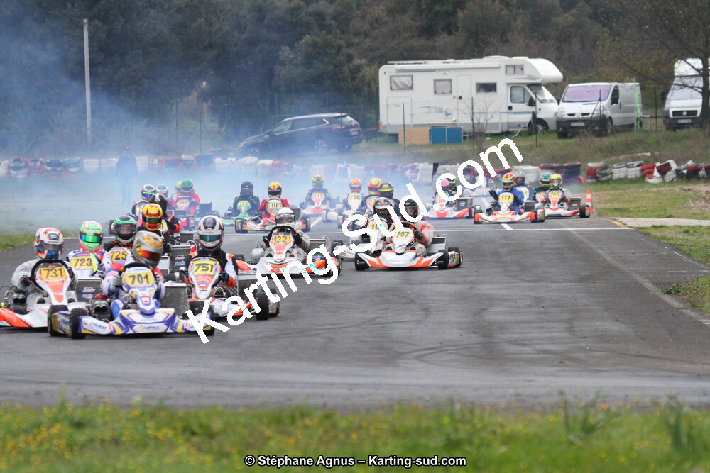 07 & 08/04/2018 : 2ème manche du Championnat du Sud 2018 à Ganges (Photos Stéphane Agnus) 2018 — karting