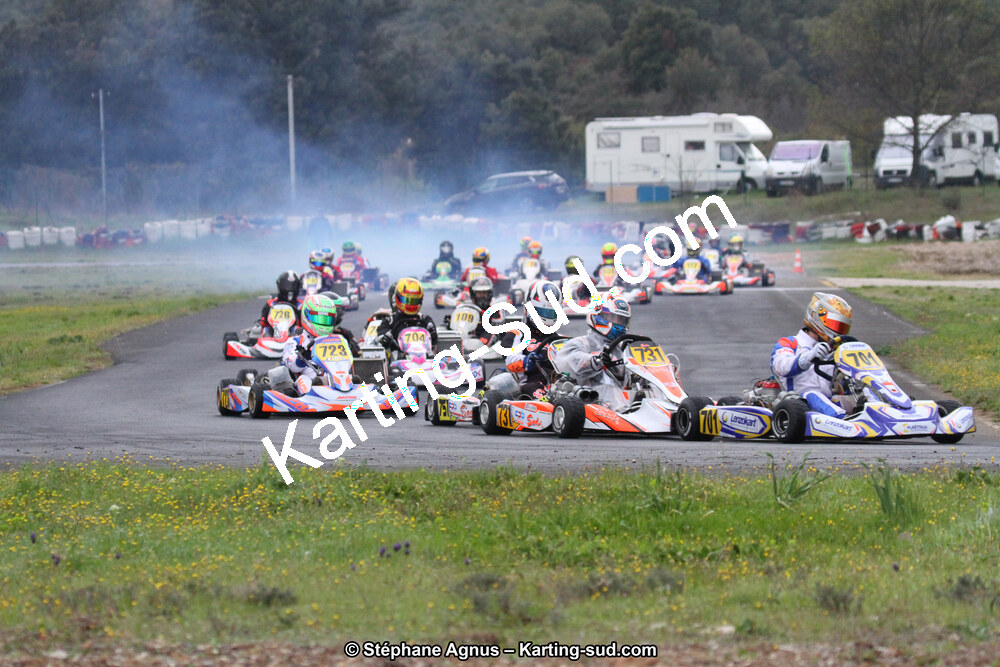 07 & 08/04/2018 : 2ème manche du Championnat du Sud 2018 à Ganges (Photos Stéphane Agnus) 2018 — karting