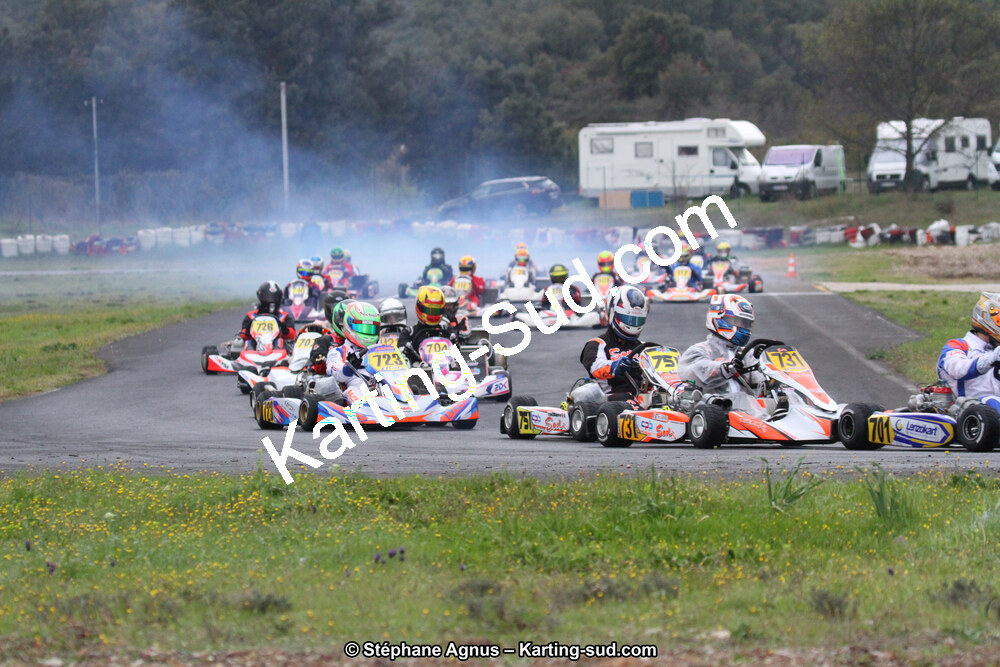 07 & 08/04/2018 : 2ème manche du Championnat du Sud 2018 à Ganges (Photos Stéphane Agnus) 2018 — karting